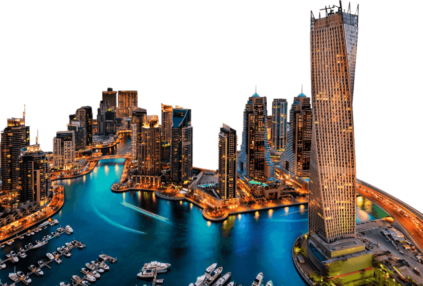 Dubai Skyline Illustration